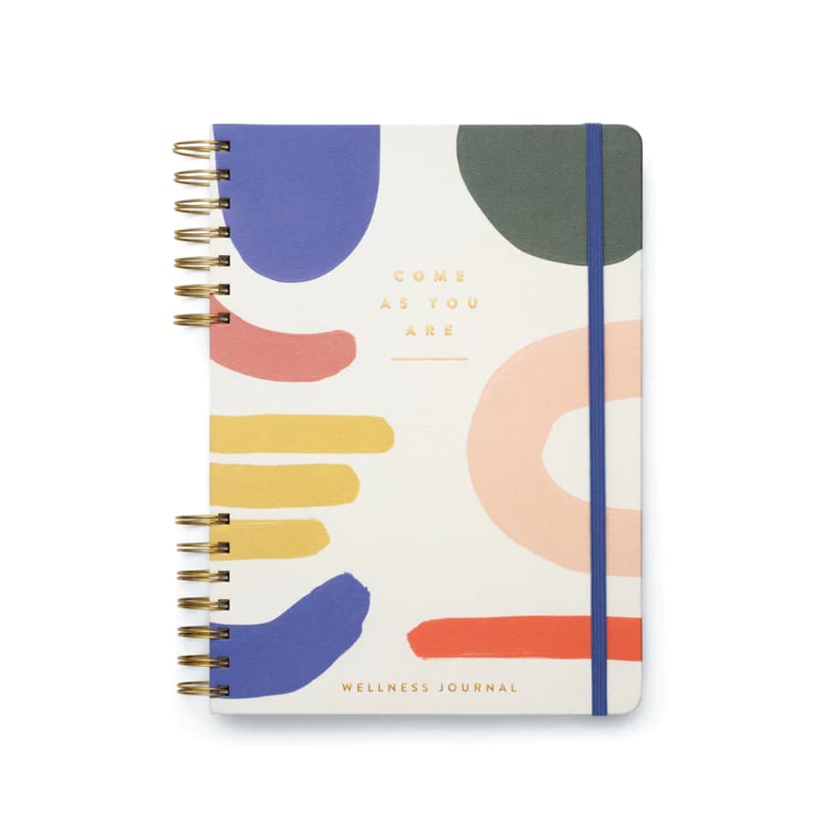 Designwork Ink Guided Wellness Journal - Come as You Are 