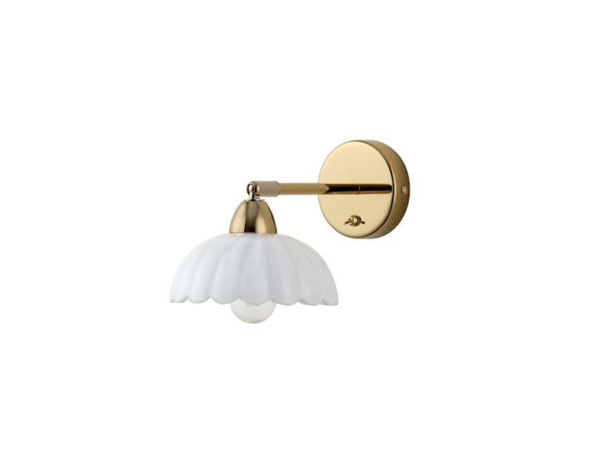 Houseof White Flower Sconce Wall Light