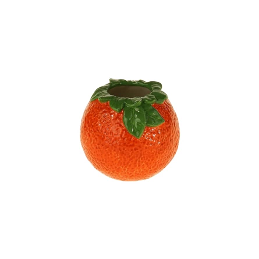 &Quirky Orange Shaped Mini Vase