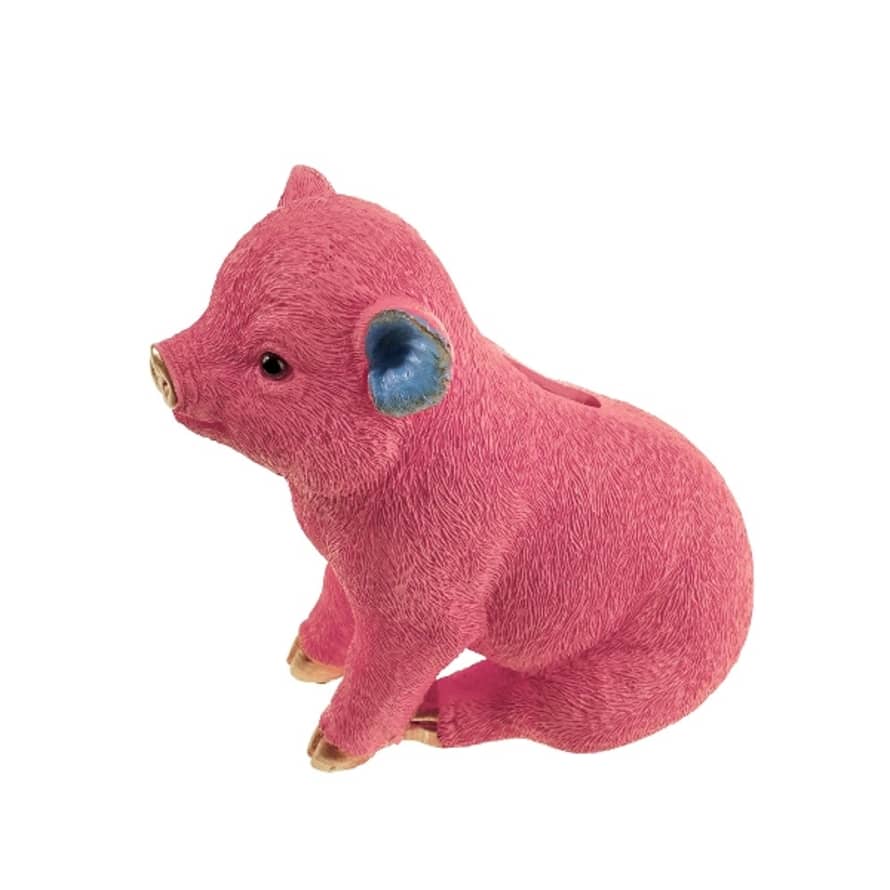Werner Voss Cute Pink Sitting Piggy Bank