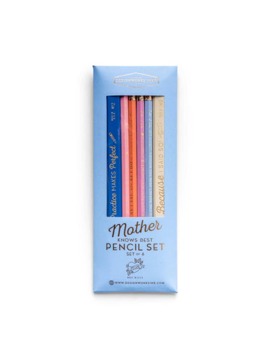 Paddywax Mother Knows Best Pencil Set