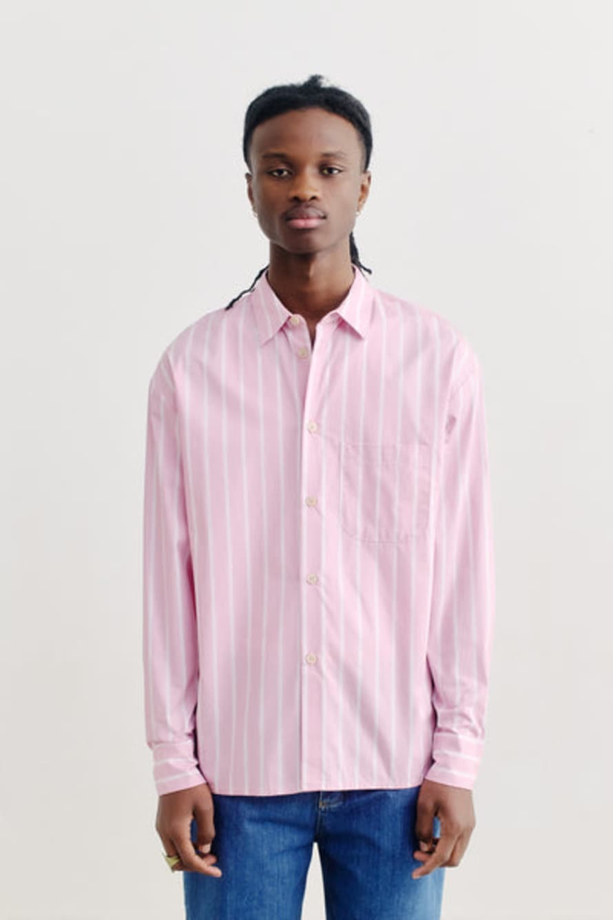A KIND OF GUISE Gusto Shirt Cherryblossom Stripe