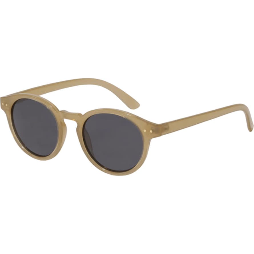 Pilgrim Kyrie Sunglasses - Light Brown/gold