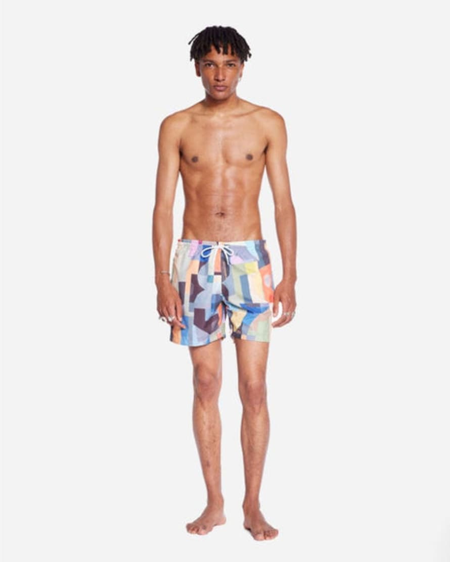 OLOW Abstract Swim Shorts