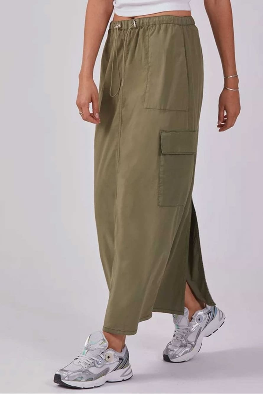 Reiko Denver Skirt In Kaki