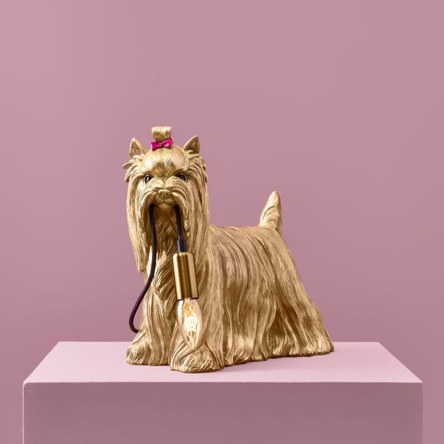 Werner Voss Daisy The Yorkshire Terrier Table Lamp