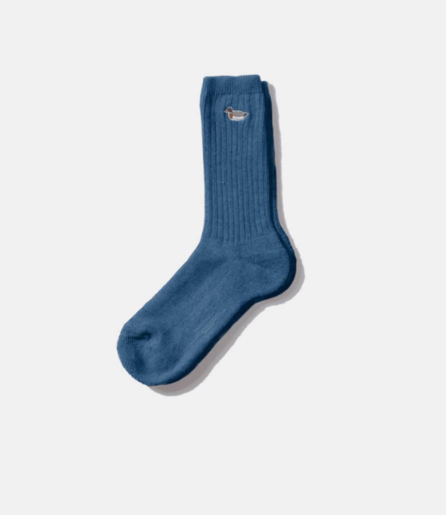 Edmmond Studio Blue Duck Socks