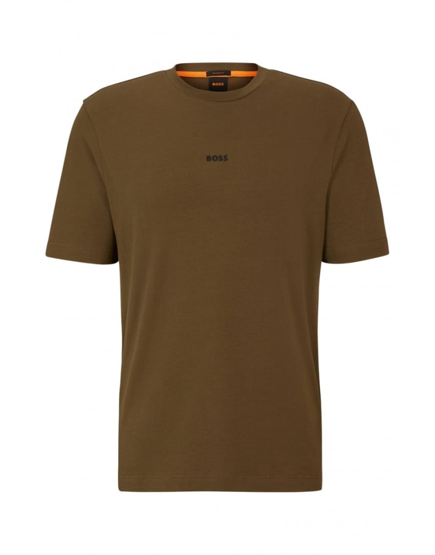 Boss Boss Tchup Jersey Relaxed Fit T-shirt Col: 368 Green, Size: M
