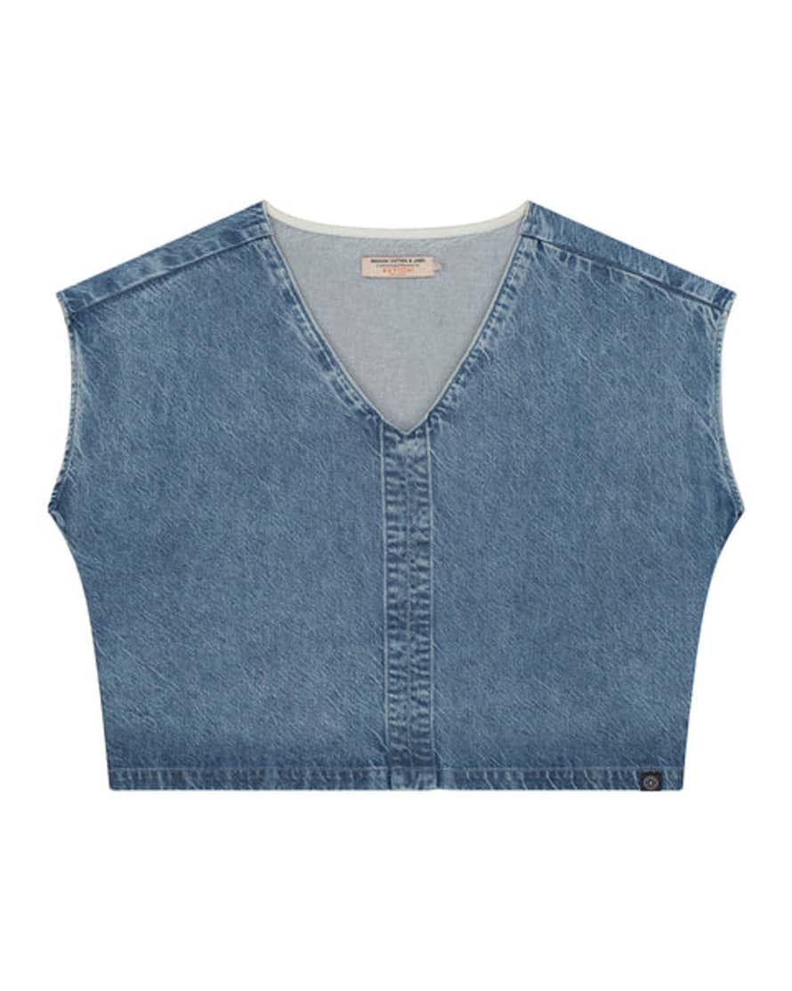 Kuyichi Emily Beaumont Blue Tank Top