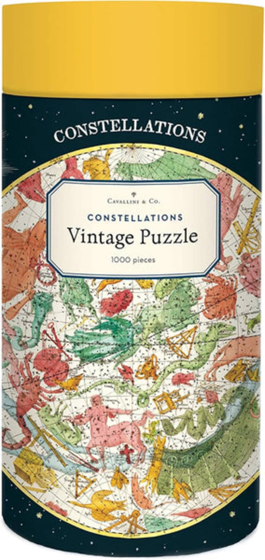 Cavallini & Co Vintage Puzzle 1000 Pz 55x70 Constellations Pzl/const