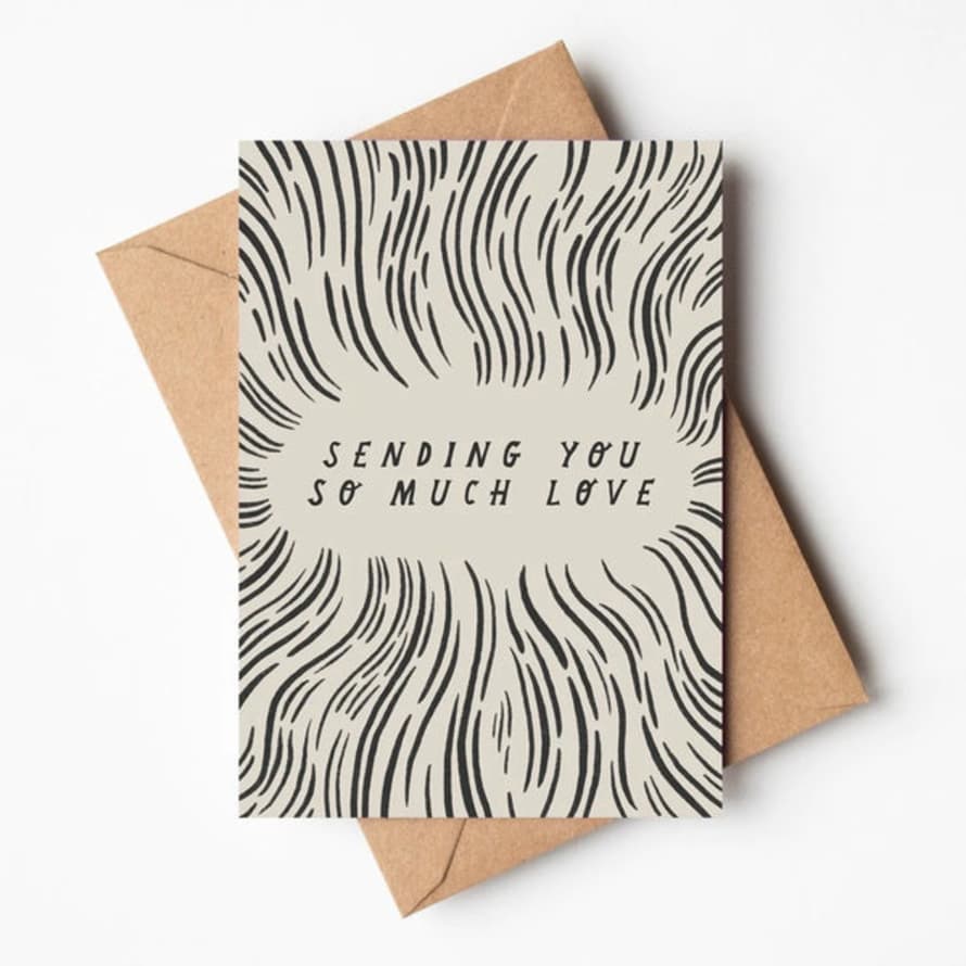 Lauren Marina Sending You So Much Love Card