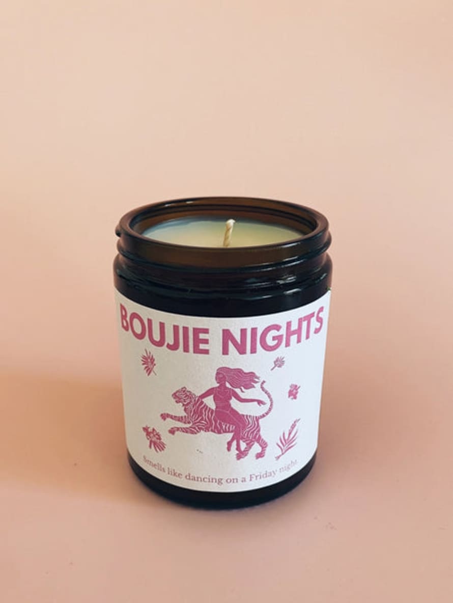 Les Boujies Boujie Nights - Midi Vegan Soy Wax Candle