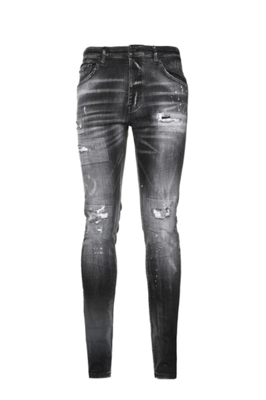 7th Hvn S-3374 Jeans Black