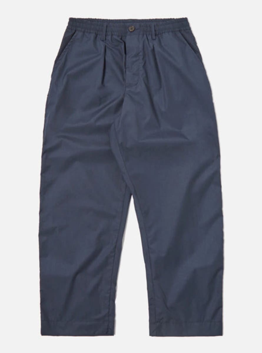 Universal Works 30149 Oxford Pant In Recycled Poly Tech Navy