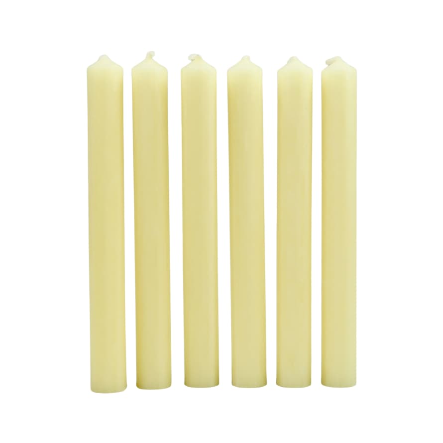 St Eval Candle Company Box of 6 Dinner Candles - Ivory