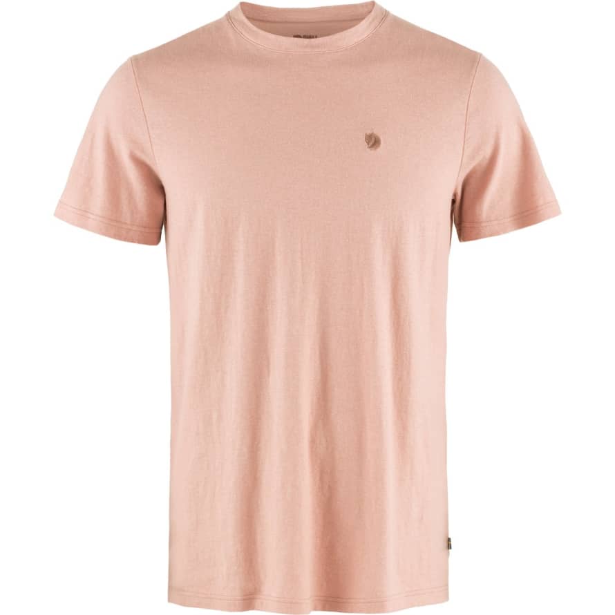 Fjällräven Hemp Short-Sleeved T-Shirt (Chalk Rose)