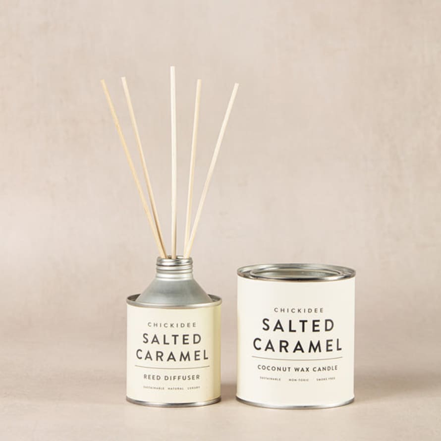 Chickidee Salted Caramel Scandi Reed Diffuser