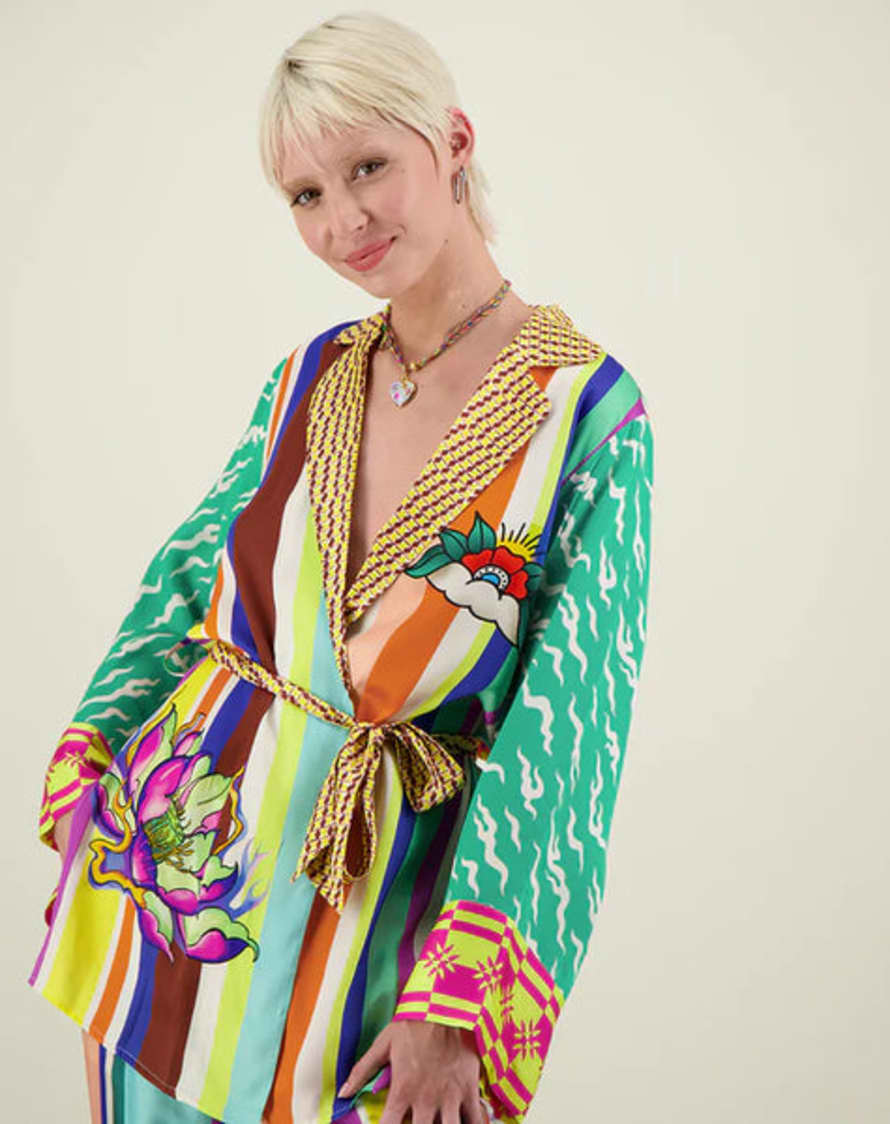 ME 369 Lucia Kimono Jacket - Artisan
