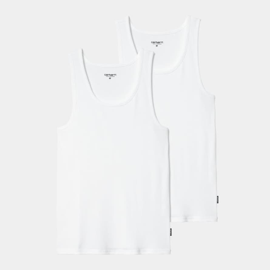 Carhartt Débardeurs A-shirt White (x2)