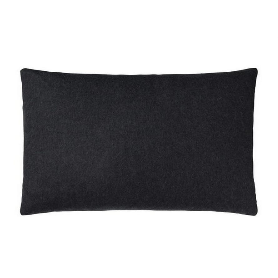 Elvang Denmark Classic Cushion Cover 40x60cm In Dark Grey In 50% Alpaca & 40% Sheep Wool