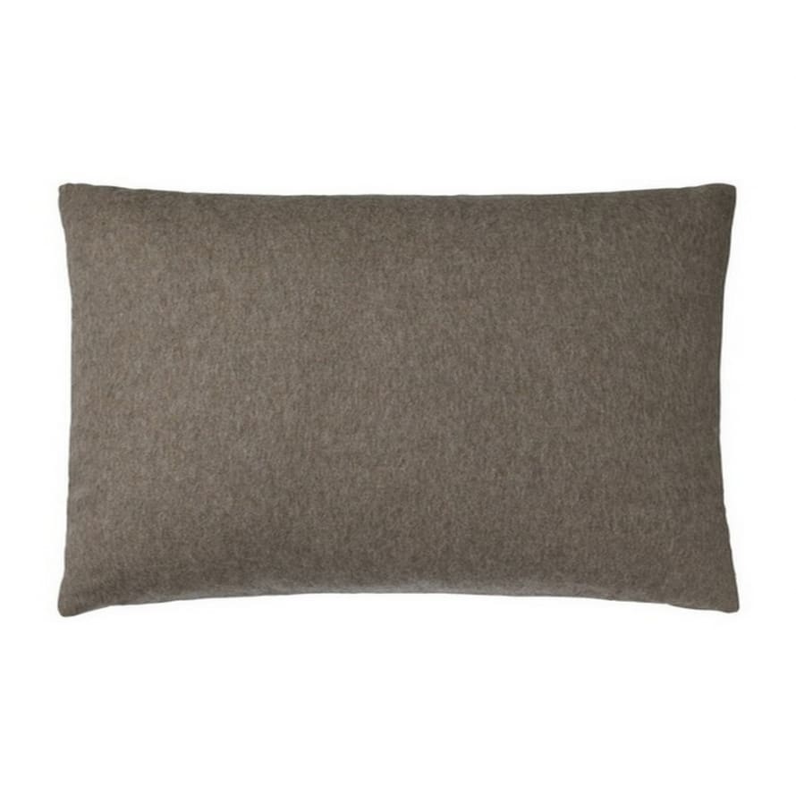 Elvang Denmark Classic Cushion Cover 40x60cm In Mocca In 50% Alpaca & 40% Sheep Wool