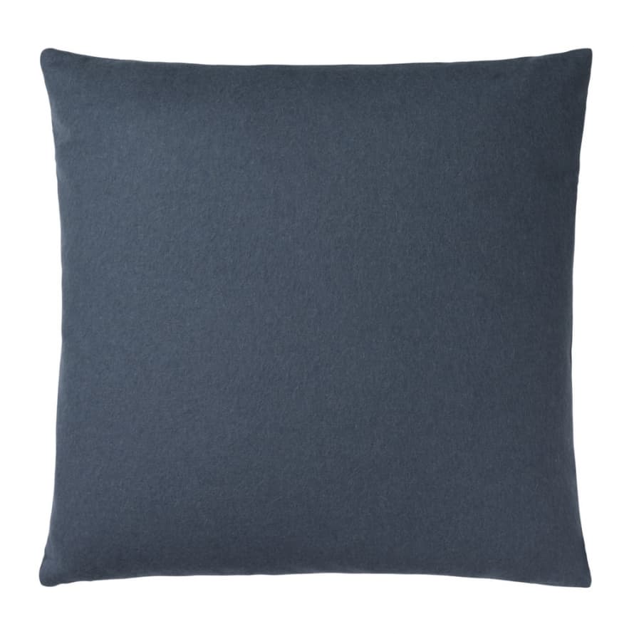 Elvang Denmark Classic Cushion Cover 50x50cm In Midnight Blue In 50% Alpaca & 40% Sheep Wool