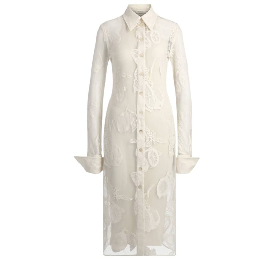 Sportmax Embroidered Lace Dress