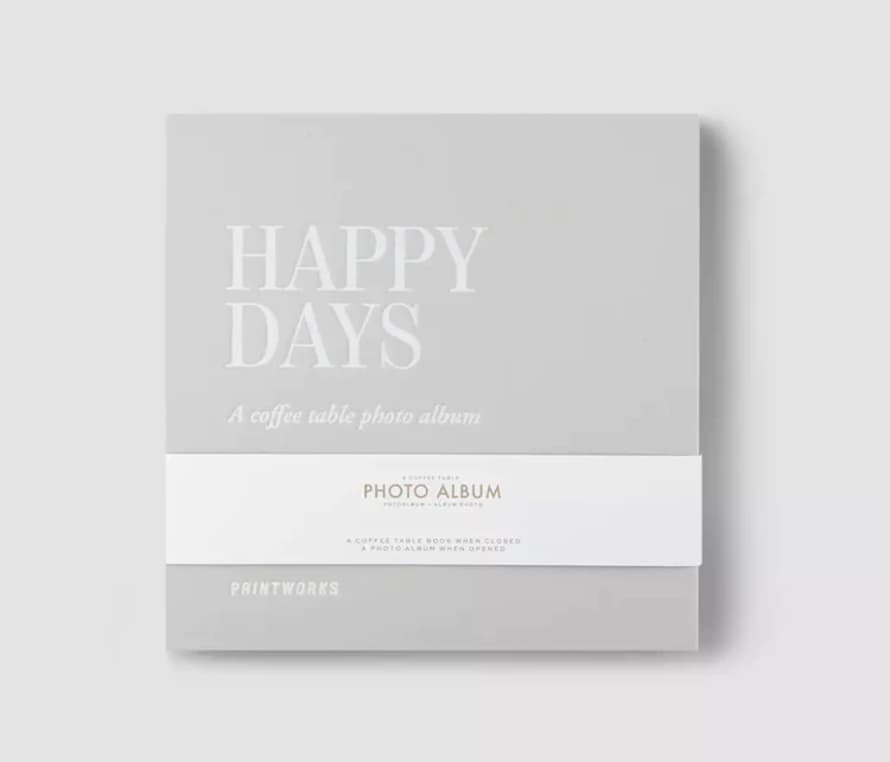 PrintWorks Photo Album - Happy Days (S)