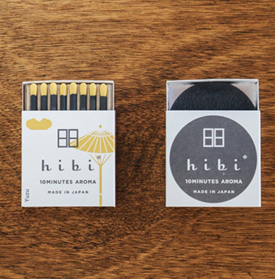 Notable Designs Hibi - 10 Minute Aroma Matchsticks - Japanese Fragrance Series