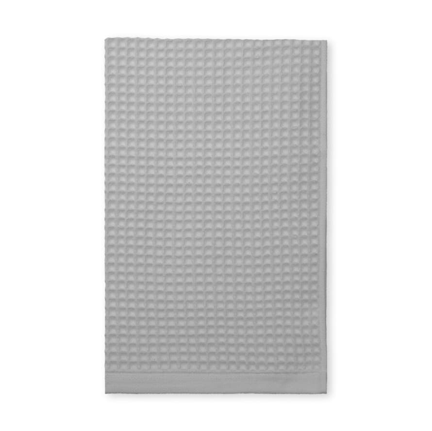 Elvang Denmark Waffel Towel 50x70cm In Light Grey In 100% Organic Cotton