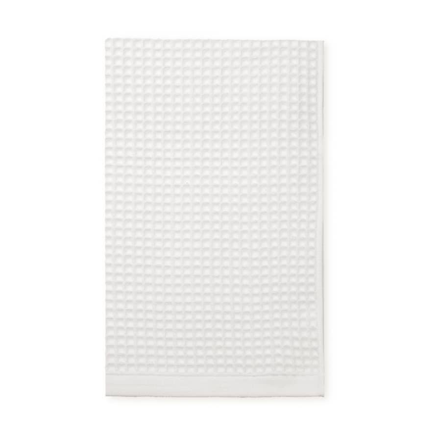 Elvang Denmark Waffel Towel 50x70cm In White In 100% Organic Cotton