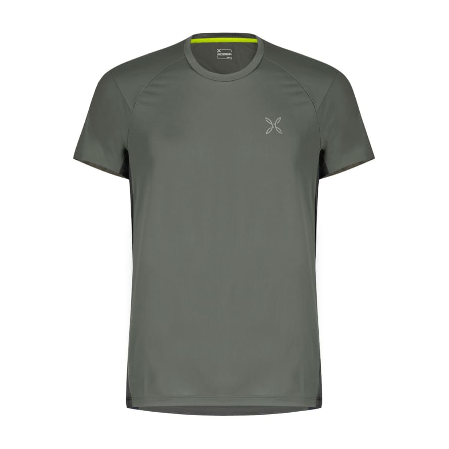 newtone T-shirt Join Uomo Verde Salvia/verde Lime