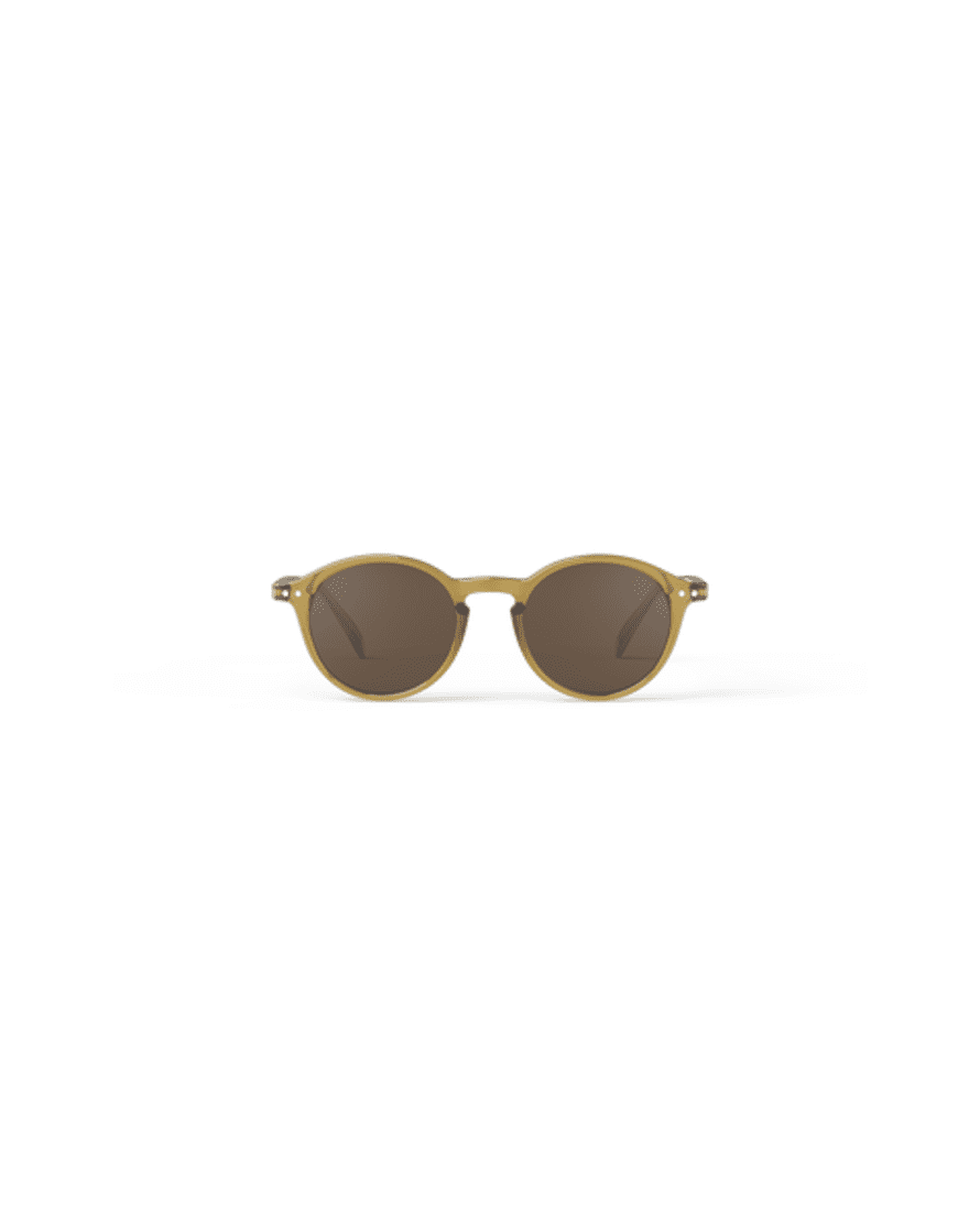 IZIPIZI #d Golden Green Sunglasses