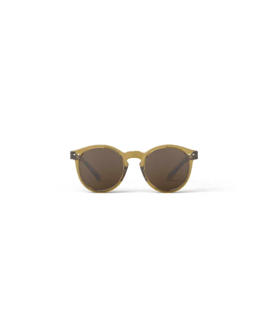 IZIPIZI #m Golden Green Sunglasses