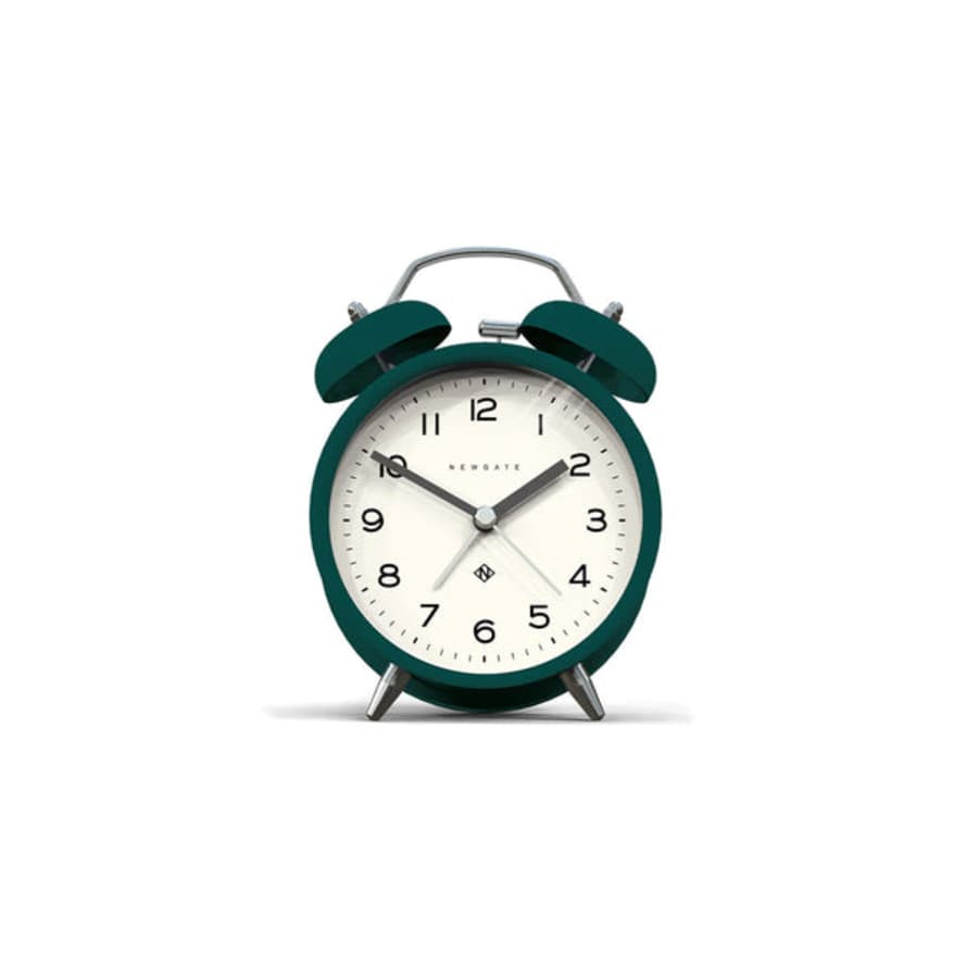 Newgate The Eden Silent Alarm Clock - Green