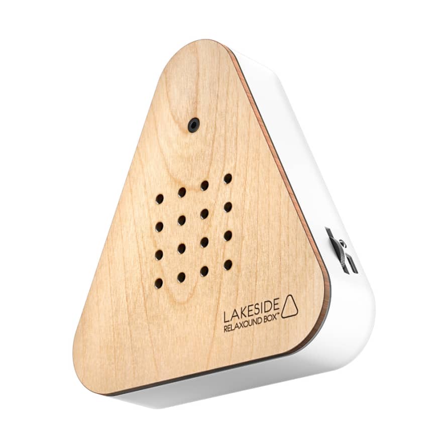 Relaxound Relaxound Lakeside Relaxing Sounds Box With Motion Sensor In Birch