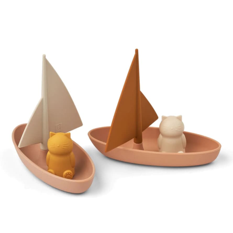 Liewood Floating Toy Boats - Pale Tuscany 2 Pack
