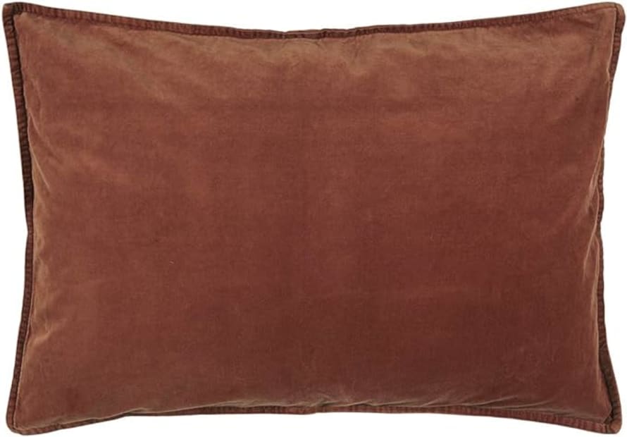 IBLaursen Cushion velvet color Rust