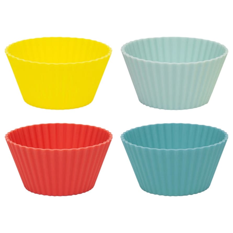 Talking Tables Reusable Silicone Cupcake Cases - 12 Pack