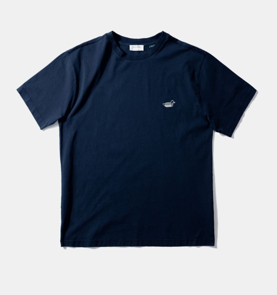 Edmmond Studio Navy Duck Patch T-Shirt