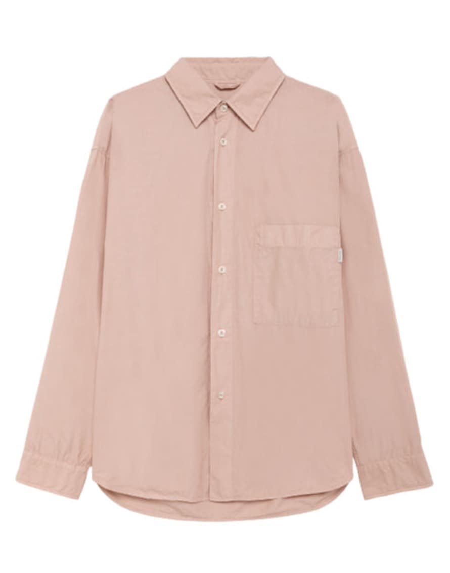 Amish Shirt For Man Amu108p4290569 Grey Pink