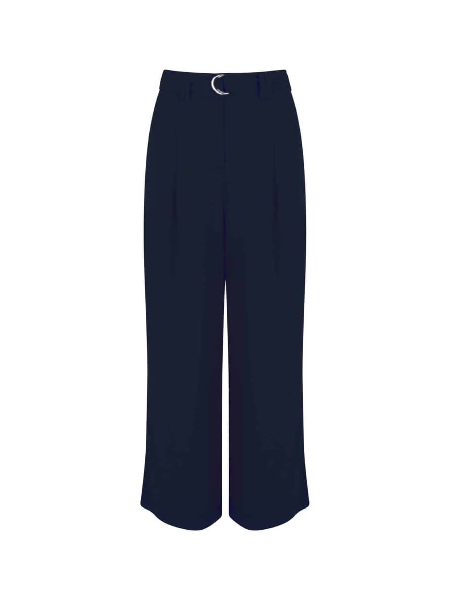 French Connection Elkie Twill Wide Leg Trousers