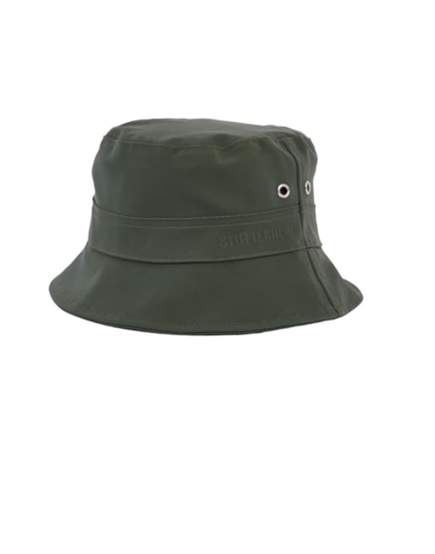 Stutterheim Hat For Man 3272 Suede Green