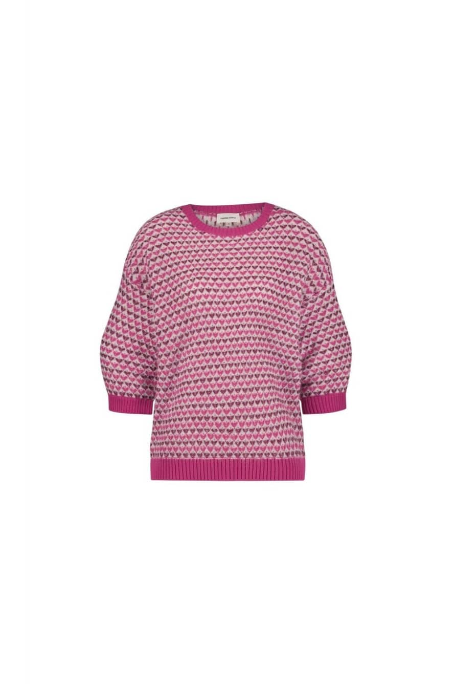 Fabienne Chapot Candy Pink Rose Pullover