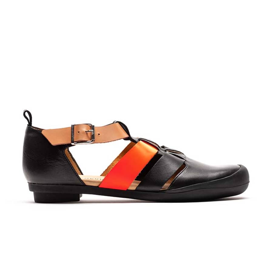 Tracey Neuls MARINER Neon | Leather Sandals