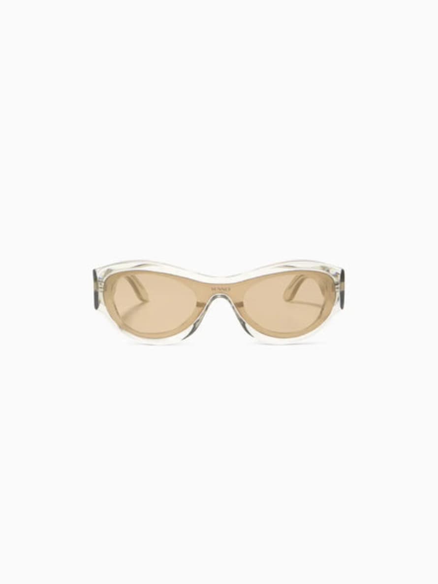 Sunnei Prototipo 5 Sunglasses Transparent Grey/green