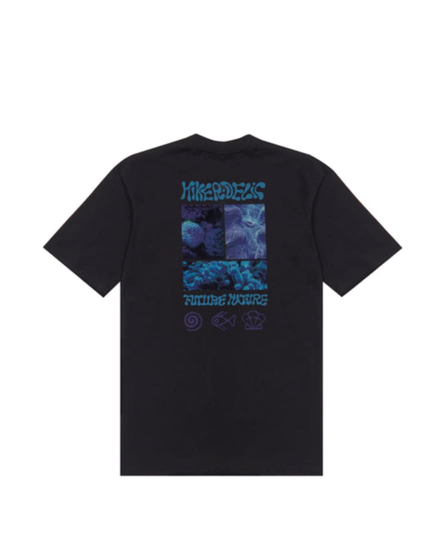 Hikerdelic Future Nature Ss T-shirt In Black