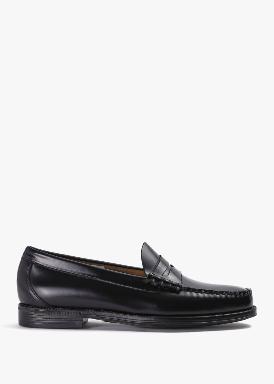 G.H. Bass & Co  Mens Easy Weejun Larson Moc Penny Loafers In Black