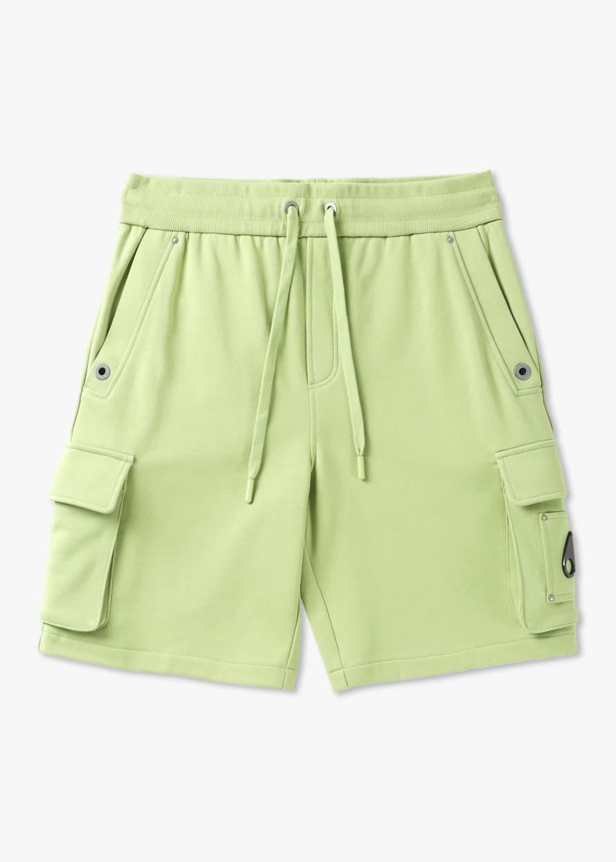 Moose Knuckles Mens Hartsfield Cargo Shorts In Mint