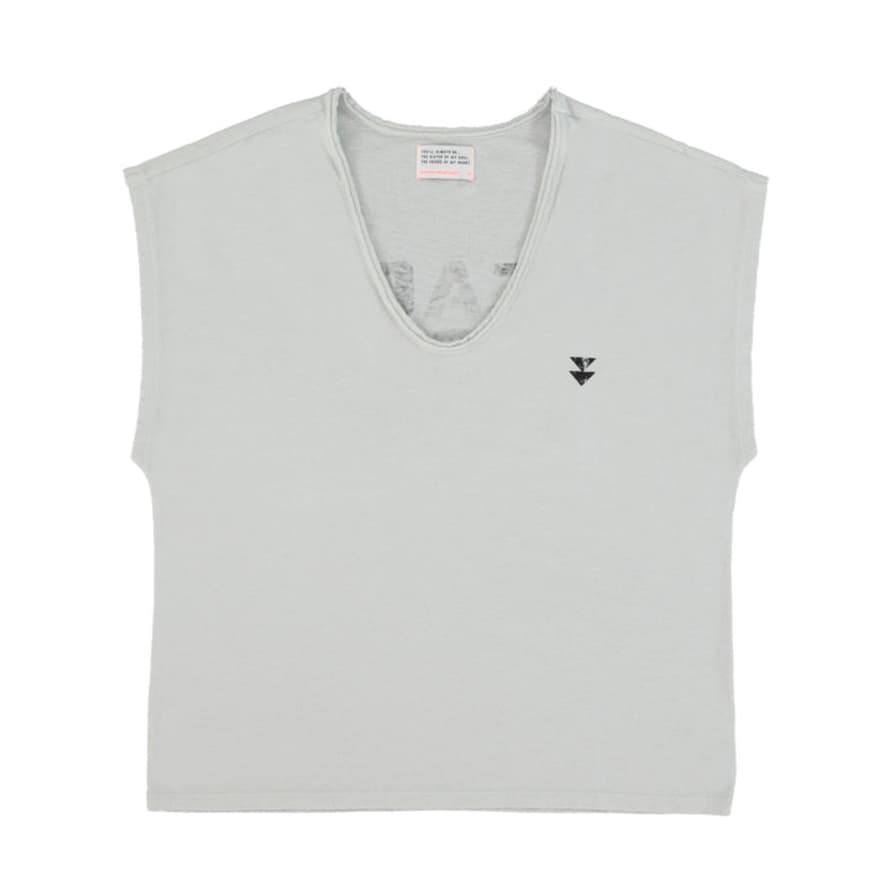 Sisters Department “Peace & Love” T Shirt - Light Grey
